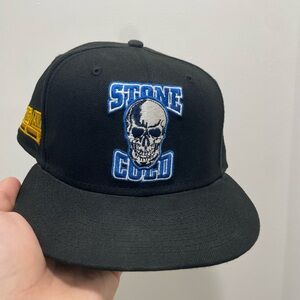 Myfitteds Stone Cold Steve Austin WWE Wrestlemania patch size 7 1/4 good conditi